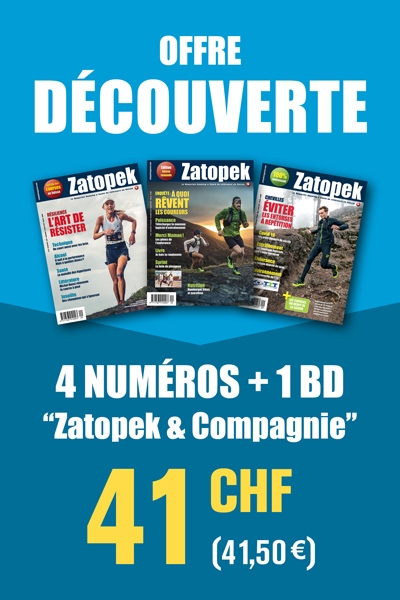 CH - OFFRE DECOUVERTE + BD ZATOPEK